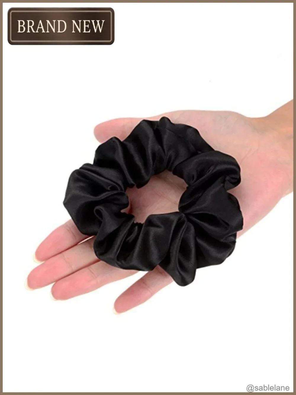 10 Satin Scrunchie Hair Ties for Sleep and DIY Accessories